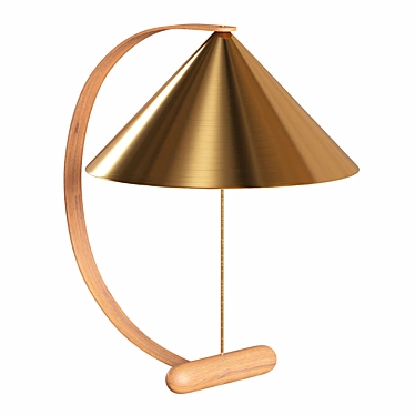 Modern Spenn Lamp: Sleek Design & Versatile Lighting 3D model image 1 