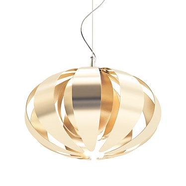 Stylish Clover Pendant Light 3D model image 1 