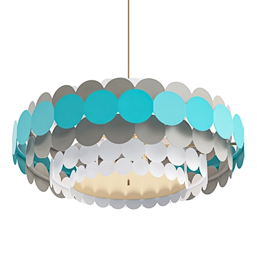 Doria Leuchten Hanging Lamp 3D model image 1 