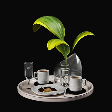 Elegant Decor Set: 3D Max, Corona, VRay 3D model image 1 