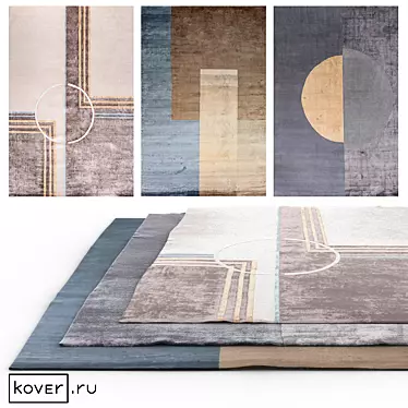 Geometric Art Carpets - Contemporary Style | Kover.ru 3D model image 1 