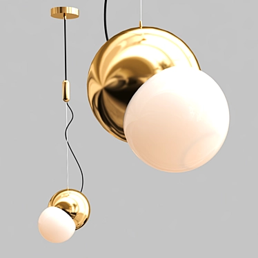 Elegant Cois Pendant Lights 3D model image 1 