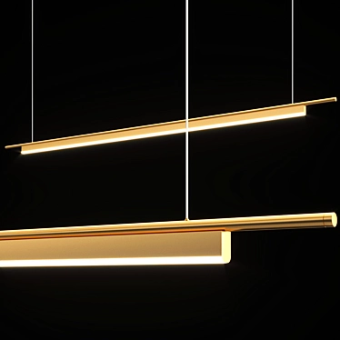 Elegant Coln Pendant Lamp 3D model image 1 
