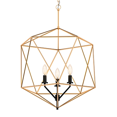  ASTRID Chandelier: Sparkle in Style 3D model image 1 