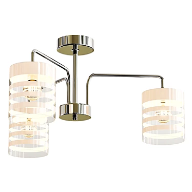 Elegant Essence Ceiling Chandelier 3D model image 1 