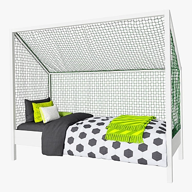 GoalScorer Football Bed 3D model image 1 