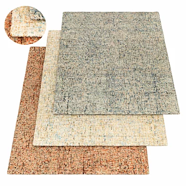  Modern Emily Rug: Stylish & Versatile Floor Decor 3D model image 1 