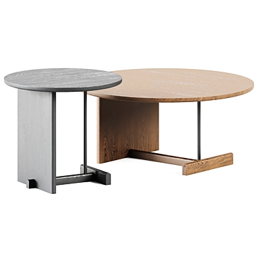 Sleek and Stylish Koku Coffee Table 3D model image 1 