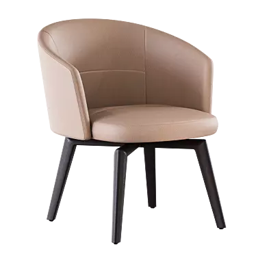 Modern Minotti AMELIE Chair 3D model image 1 