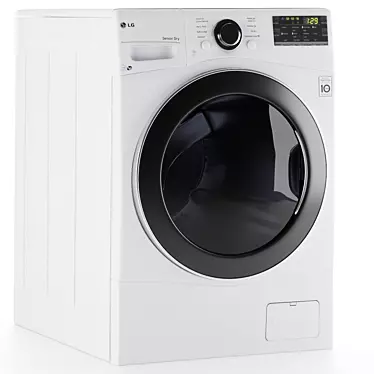 Smart Dryer Washing Machine 3D model image 1 