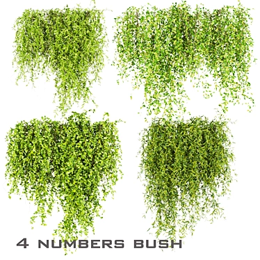 Greenery Collection - Outdoor Bush 3D model image 1 