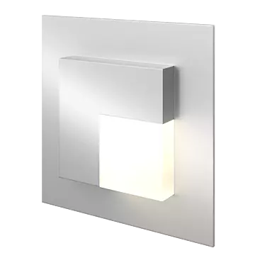 Slim LED Wall Light IT-738 3D model image 1 