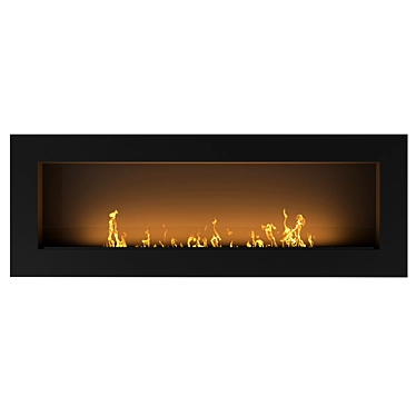 Biochamin 1800 - Stylish Fireplace Design 3D model image 1 