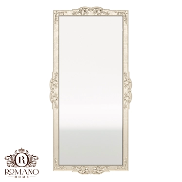Title: Romano Home Handcrafted Rostov Mirror 3D model image 1 