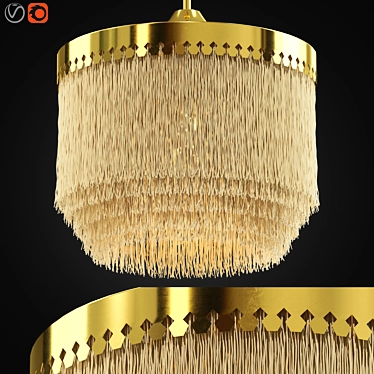 Nordic Elegance: T-601M Lamp 3D model image 1 