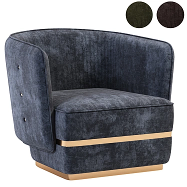 Poema Armchair by Casa Magna 3D model image 1 