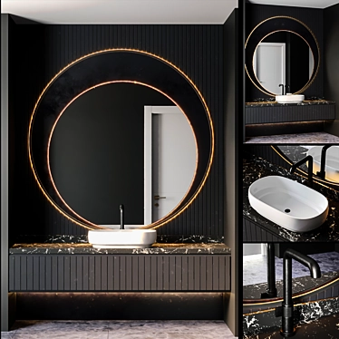Brizo Litze Bathroom Furniture 3D model image 1 