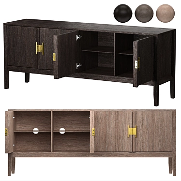 Urban Media Console - dantonehome 3D model image 1 