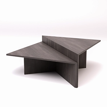 Contemporary Fulham Coffee Table Set 3D model image 1 