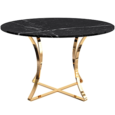 Modern Houston Dining Table 3D model image 1 