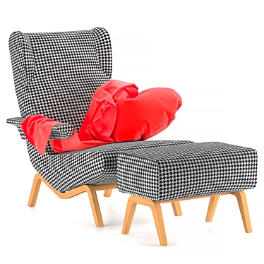 Sleek and Stylish Ligne Roset Archi 3D model image 1 