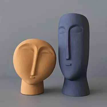Modern Ceramic Vase: 3Dmax 2013 3D model image 1 