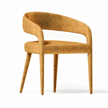 Lisette Dining Chair: Sleek and Modern 3D model image 1 