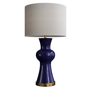 Coastal Chic Rockport Beach Table Lamp 3D model image 1 