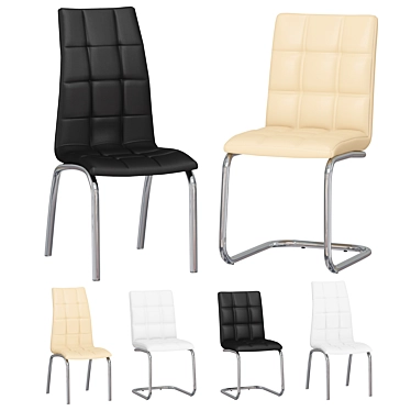 Bordeaux & Avignon Chair Set 3D model image 1 