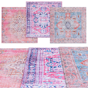 Square Rugs Collection | Multiple Sizes 3D model image 1 