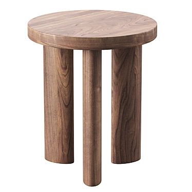 Modern Orbit Four Legged Stool 3D model image 1 