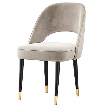 Laskasas Amour Velvet Dining Chair 3D model image 1 