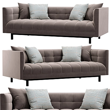  Madison Sofa: Elegant and Functional Furniture 3D model image 1 
