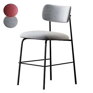 Artifort Aloa Bar Stool - Modern, Stylish, Versatile 3D model image 1 