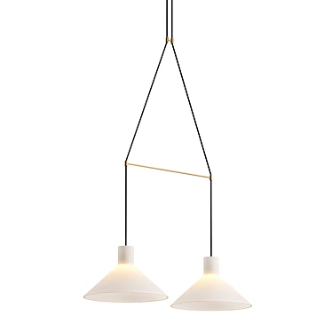 Modern Pendant Lighting: LAURISTON - Stylish Design, High-Quality Materials 3D model image 1 