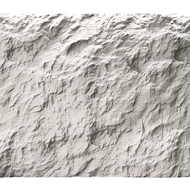 Seamless Rock Cliff Wall Textures 3D model image 1 