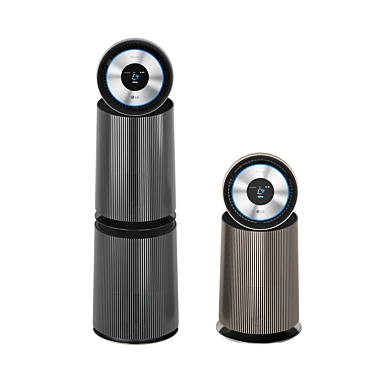 LG Puri Care Alpha Air Purifier 3D model image 1 