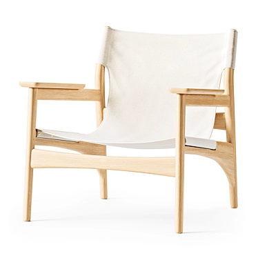 Norm Architects Kinuta N LC02: Modern and Stylish Chair 3D model image 1 