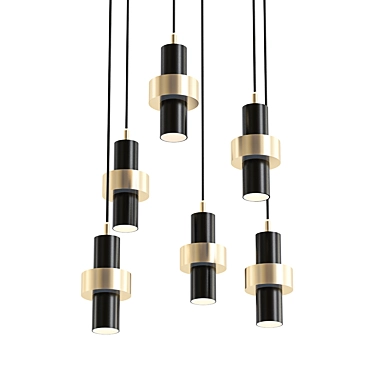 Elegant Umos Lighting Fixture 3D model image 1 