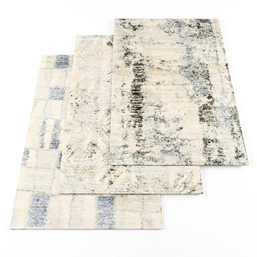 High-Resolution Rugs Set 3D model image 1 