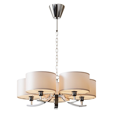 CITILUX Evita Chandelier - Elegant Illumination for Any Room 3D model image 1 