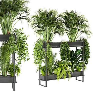 Ferm Living Bau Pot Large - Set 0080: Stylish Indoor Plants 3D model image 1 