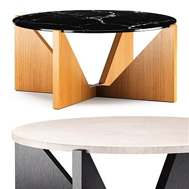 Miro Coffee Table: Sleek Design, Multiple Colors 3D model image 1 