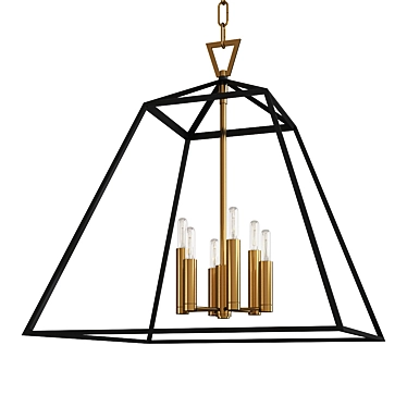 Webster Pendant Light: Timeless Elegance 3D model image 1 