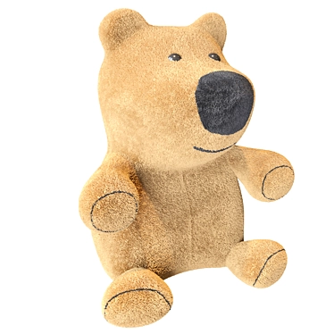 Soft and Cuddly Teddy Bear 3D model image 1 