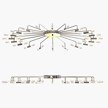 Smart Home Chandelier: Bogates Bastone 3D model image 1 