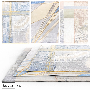 Contemporary Graphic Carpets | Art de Vivre | Set1 3D model image 1 