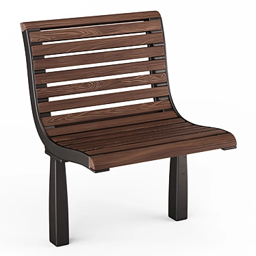 Outdoor Sk.20 Chair: Stylish and Versatile 3D model image 1 