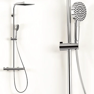 Hansgrohe Crometta E: Modern Model in 3Ds Max 3D model image 1 