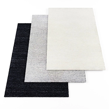  High-Resolution Rugs Set 3D model image 1 